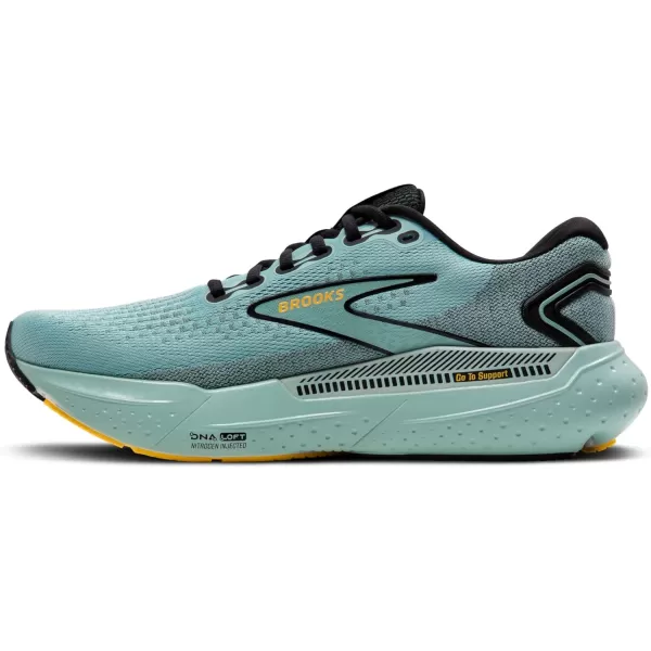 Brooks Mens Glycerin GTS 21 Supportive Running ShoeCloudBlackGold