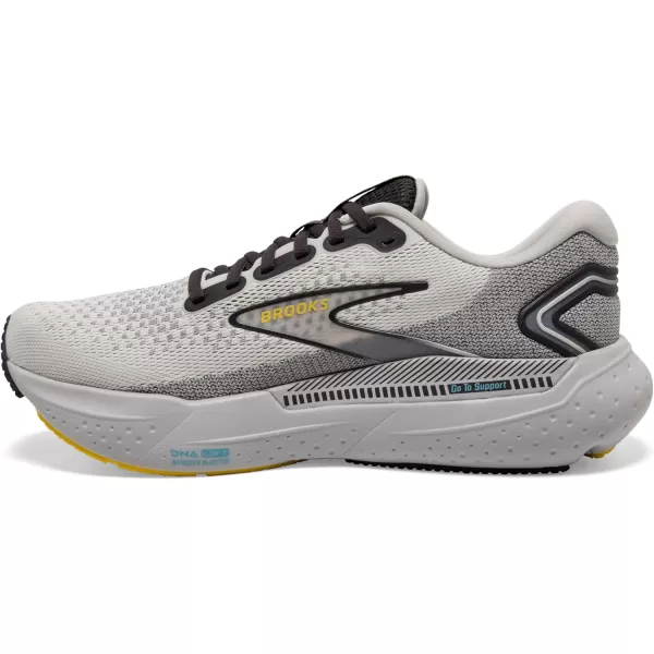 Brooks Mens Glycerin GTS 21 Supportive Running ShoeCoconutForged IronYellow