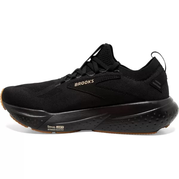 Brooks Mens Glycerin Stealthfit 21 Neutral Running ShoeBlackCreamBiscuit