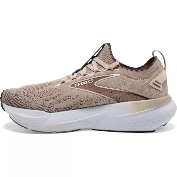 Brooks Mens Glycerin Stealthfit 21 Neutral Running ShoeChateau GreyForged Iron
