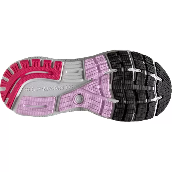 Brooks Womens Ghost 16 Neutral Running ShoeBlackEbonyRaspberry