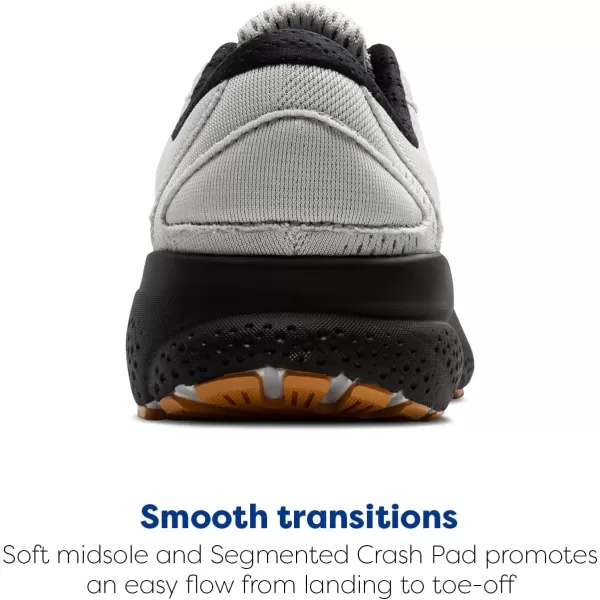 Brooks Womens Ghost 16 Neutral Running ShoeOysterBlackAlloy