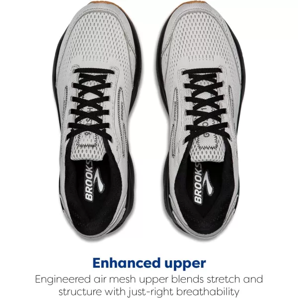 Brooks Womens Ghost 16 Neutral Running ShoeOysterBlackAlloy