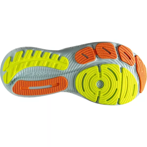 Brooks Womens Glycerin 21 Neutral Running ShoeCoconutAquaAutumn Sunset