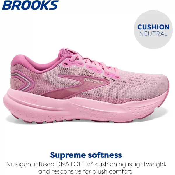 Brooks Womens Glycerin 21 Neutral Running ShoePink LadyFuchsia Pink