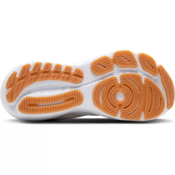 Brooks Womens Glycerin 21 Neutral Running ShoeWhiteSilverBiscuit