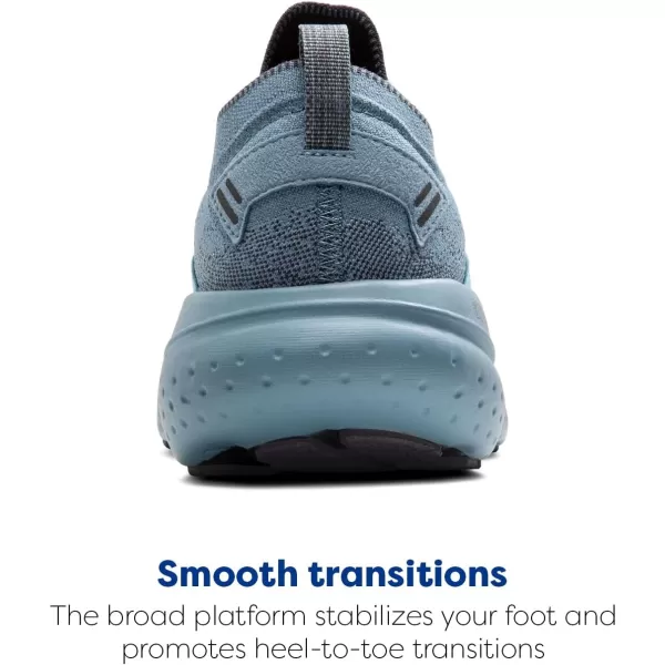Brooks Womens Glycerin Stealthfit 21 Neutral Running ShoeCitadelEbonyOnyx
