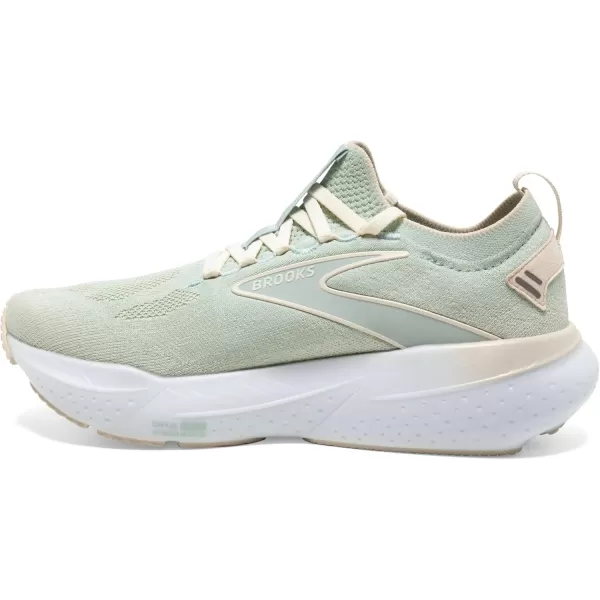 Brooks Womens Glycerin Stealthfit 21 Neutral Running ShoeSurfMarshmallowCream