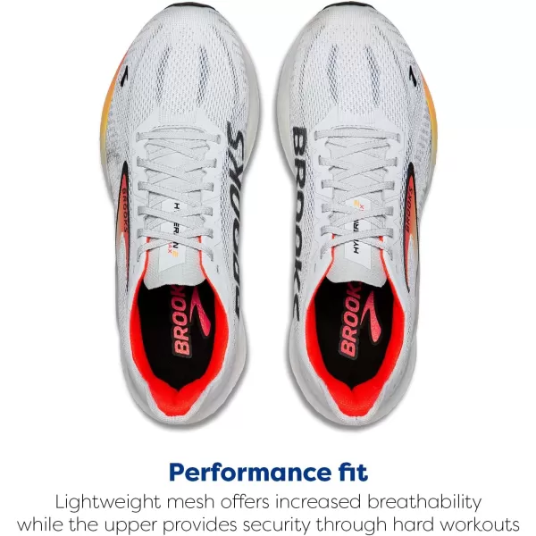 Brooks Womens Hyperion Max 2 Neutral Running ShoeIllusionCoralBlack