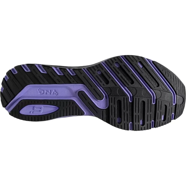 Brooks Womens Launch 9 Neutral Running ShoeBlackCoralPurple
