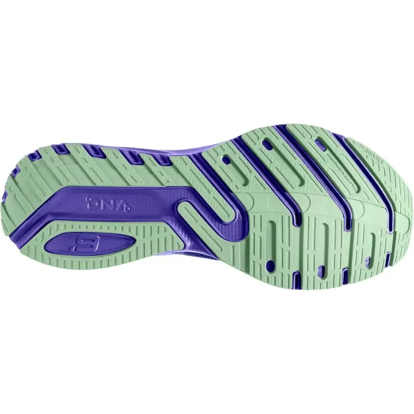 Brooks Womens Launch 9 Neutral Running ShoeBlue IrisEbonyGreen