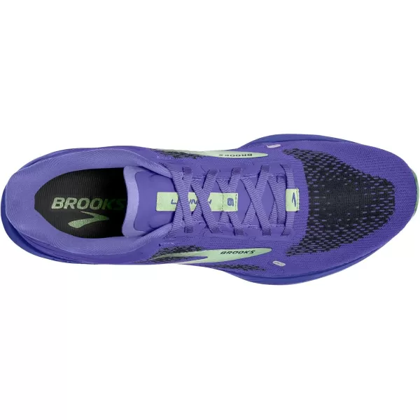 Brooks Womens Launch 9 Neutral Running ShoeBlue IrisEbonyGreen