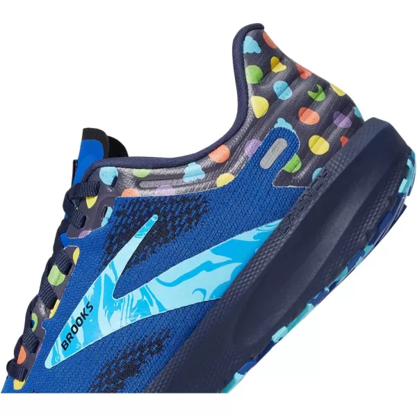 Brooks Womens Launch 9 Neutral Running ShoeBluePeacoatYellow
