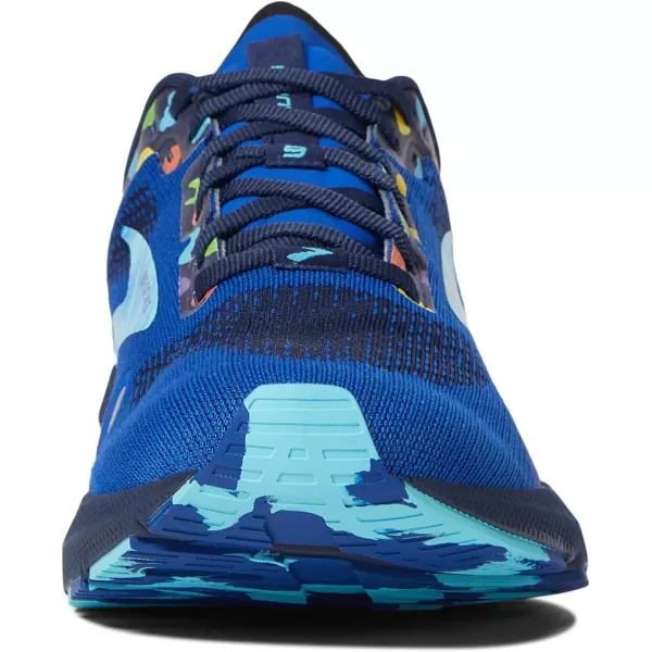Brooks Womens Launch 9 Neutral Running ShoeBluePeacoatYellow
