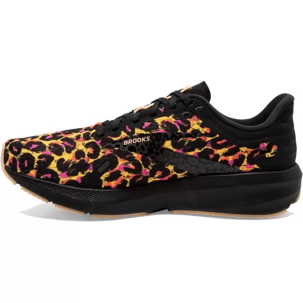 Brooks Womens Launch 9 Neutral Running ShoeCitrusCoralBlack