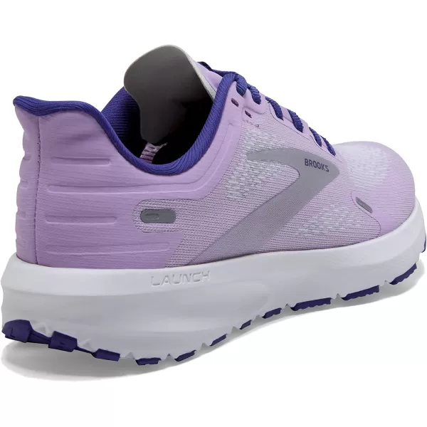 Brooks Womens Launch 9 Neutral Running ShoeLilacCobaltSilver