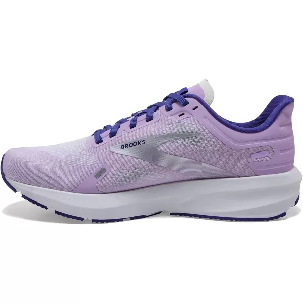 Brooks Womens Launch 9 Neutral Running ShoeLilacCobaltSilver