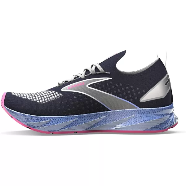 Brooks Womens Levitate Stealthfit 6 Neutral Running ShoePeacoatOpen AirLilac Rose