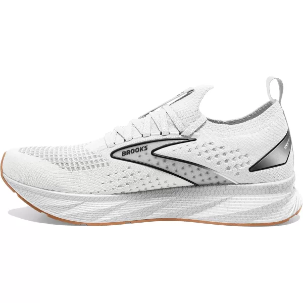 Brooks Womens Levitate Stealthfit 6 Neutral Running ShoeWhiteBran
