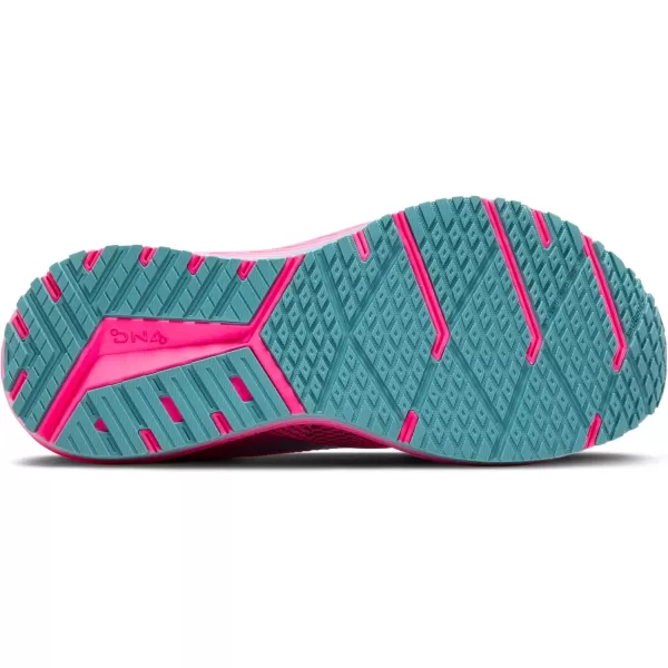 Brooks Womens Revel 7 Neutral Running ShoeKnockout PinkBlackAqua