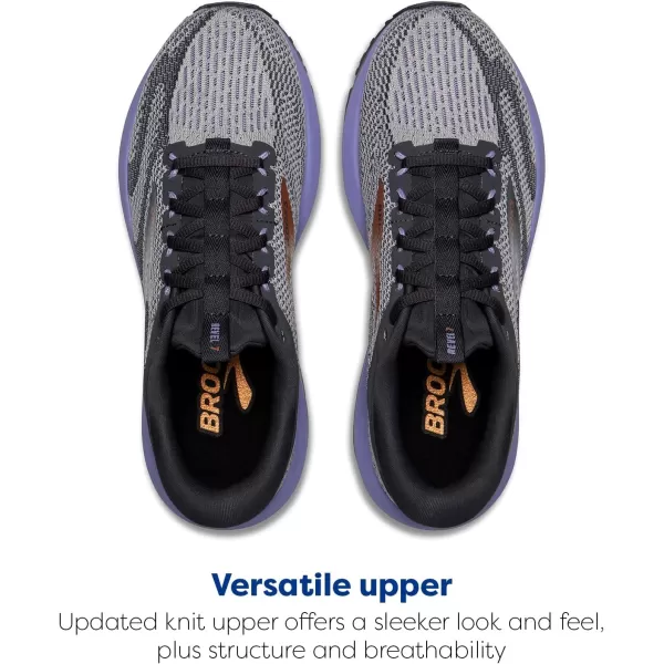 Brooks Womens Revel 7 Neutral Running ShoeSweet LavenderEbonyAlloy
