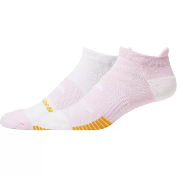 Brooks Ghost Lite No Show Socks I Performance Running Comfort Fit with Arch Support for Men ampamp Women 2Pack SetQuartzWhite  WhiteQuartz