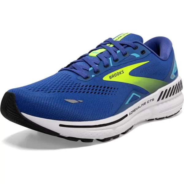 Brooks Mens Adrenaline GTS 23 Supportive Running ShoeBlue Nightlife Black