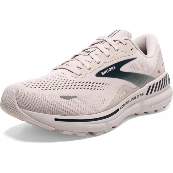 Brooks Mens Adrenaline GTS 23 Supportive Running ShoeCrystal GreySurf the WebGrey