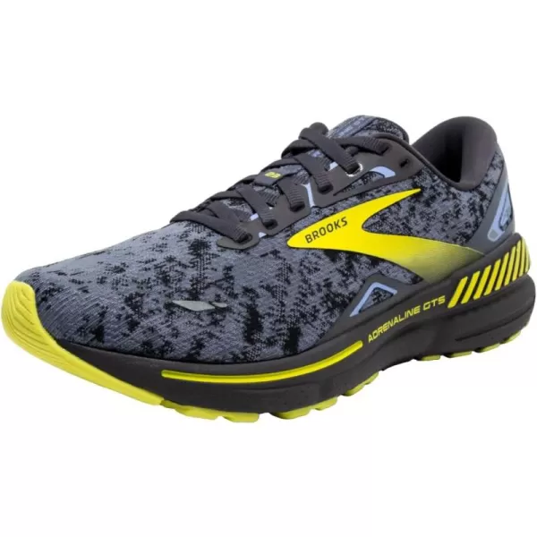 Brooks Mens Adrenaline GTS 23 Supportive Running ShoeNine IronFolkstoneSulphur