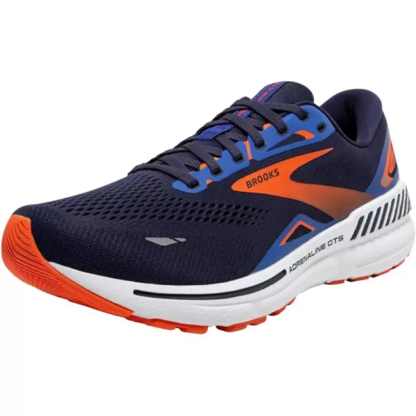Brooks Mens Adrenaline GTS 23 Supportive Running ShoePeacoatOrangeSurf the Web
