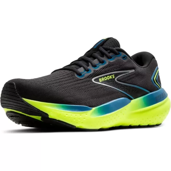 Brooks Mens Glycerin 21 Neutral Running ShoeBlackBlueNightlife