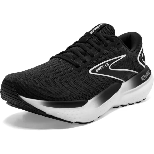 Brooks Mens Glycerin 21 Neutral Running ShoeBlackGreyWhite