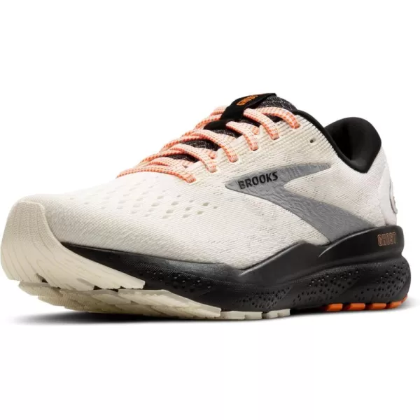 Brooks Mens Glycerin 21 Neutral Running ShoeEcruOrangeBlack