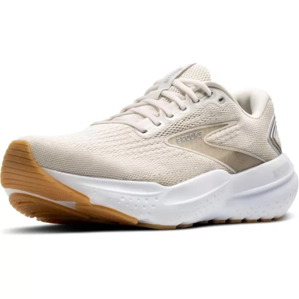 Brooks Mens Glycerin 21 Neutral Running ShoeKhakiSilverWhite