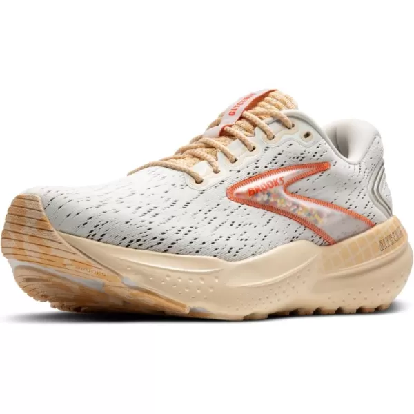 Brooks Mens Glycerin 21 Neutral Running ShoeSnowDawnStraw