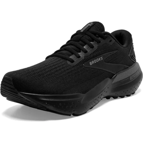 Brooks Mens Glycerin GTS 21 Supportive Running ShoeBlackBlackEbony