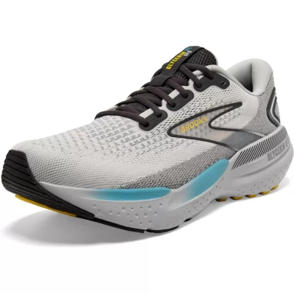 Brooks Mens Glycerin GTS 21 Supportive Running ShoeCoconutForged IronYellow