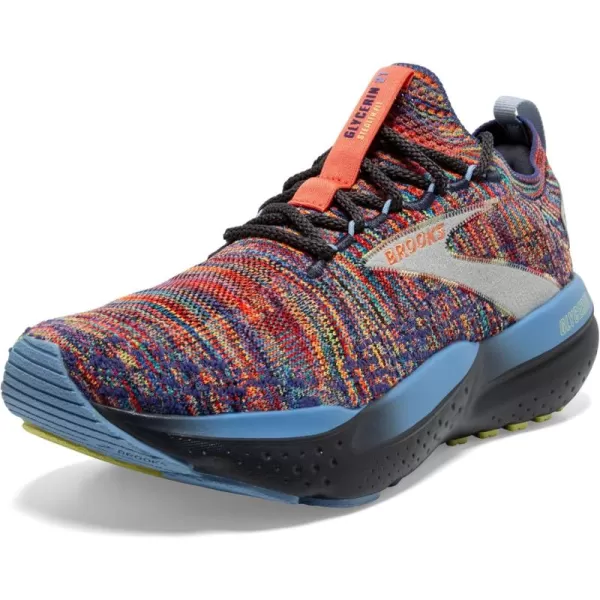 Brooks Mens Glycerin Stealthfit 21 Neutral Running ShoeEbonyCharlockVista