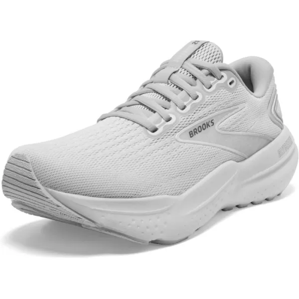 Brooks Womens Glycerin 21 Neutral Running ShoeWhiteWhiteGrey
