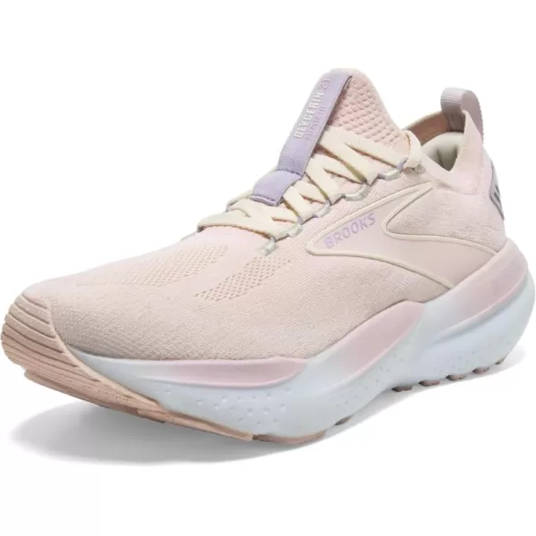 Brooks Womens Glycerin Stealthfit 21 Neutral Running ShoePinkMarshmallowOrchid