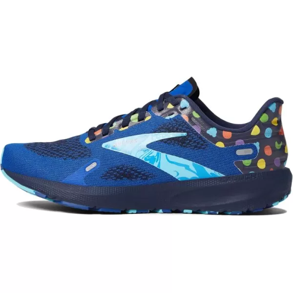 Brooks Womens Launch 9 Neutral Running ShoeBluePeacoatYellow