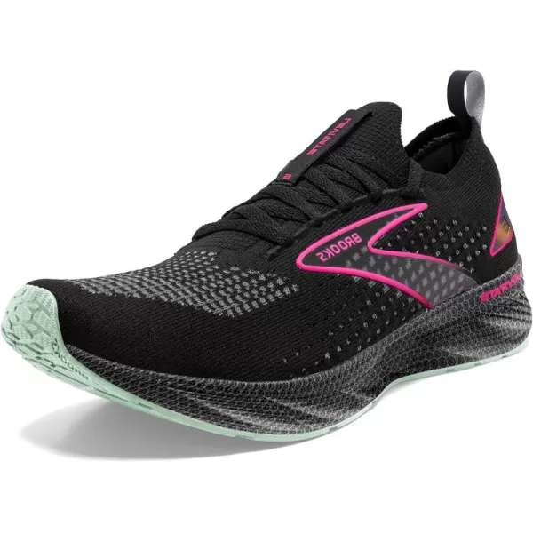 Brooks Womens Levitate Stealthfit 6 Neutral Running ShoeBlackPink