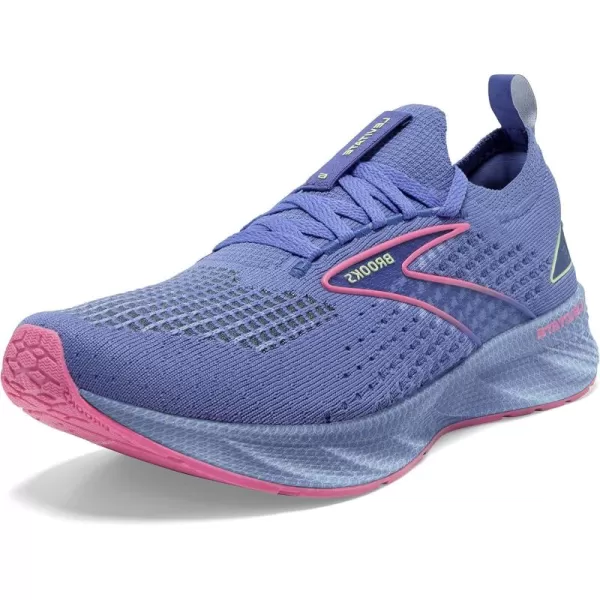 Brooks Womens Levitate Stealthfit 6 Neutral Running ShoePurplePink