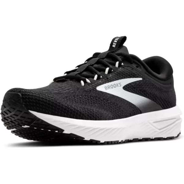 Brooks Womens Revel 7 Neutral Running ShoeBlackWhite