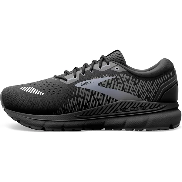 Brooks Mens Addiction GTS 15 Supportive Running ShoeBlackBlackEbony