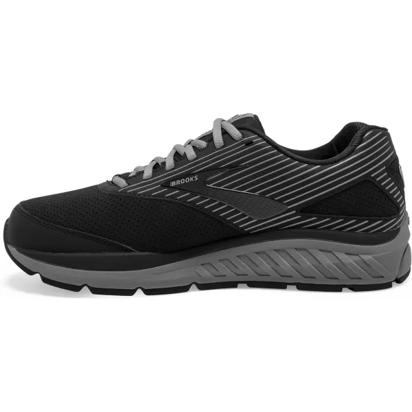 Brooks Mens Addiction Walker Suede Walking ShoeBlackPrimerBlack