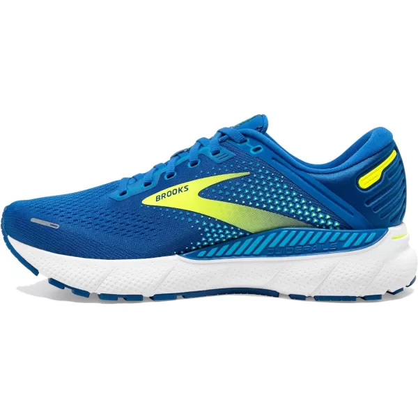 Brooks Mens Adrenaline GTS 22 Supportive Running ShoeBlueNightlifeWhite