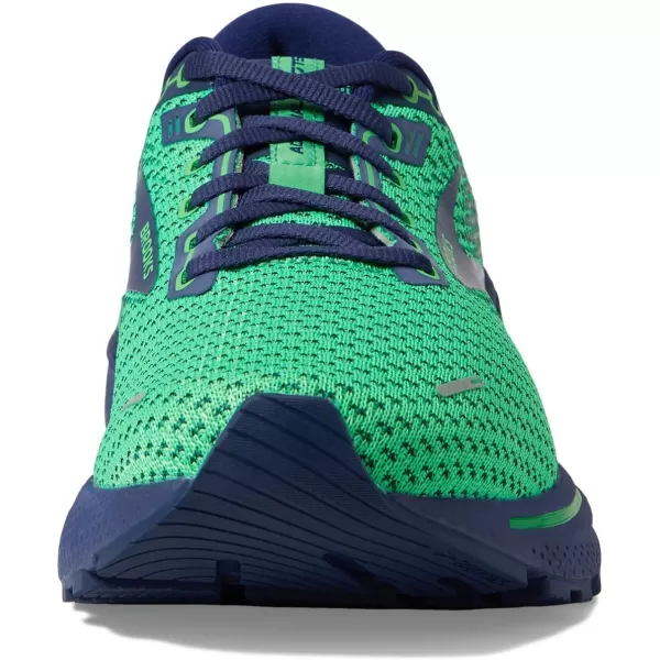 Brooks Mens Adrenaline GTS 22 Supportive Running ShoeGreenNavy