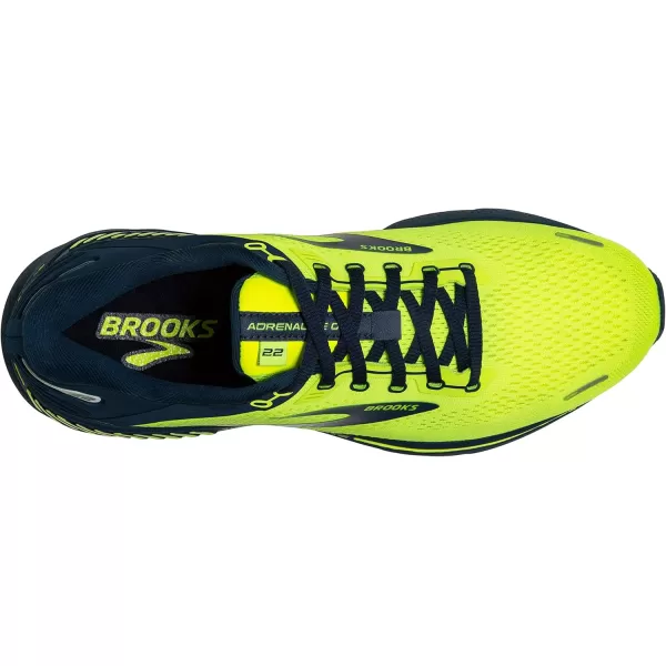 Brooks Mens Adrenaline GTS 22 Supportive Running ShoeNightlifeTitan