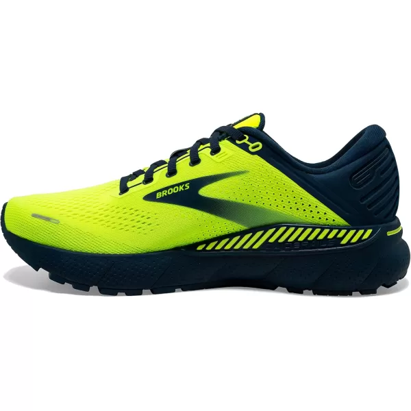 Brooks Mens Adrenaline GTS 22 Supportive Running ShoeNightlifeTitan